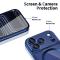 Tech-Protect Tech-Protect iPhone 17 Pro Max Skal MagSafe MagFlex Deep Blue
