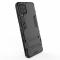  Samsung Galaxy A12 - Hybrid Skal Med Kickstand - Svart