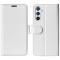  Samsung Galaxy A54 5G Fodral Crazy Horse Läder Vit