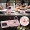  Motorola Edge 60/60 Fusion Skal MagSafe Kickstand Hybrid Rosa