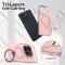  Motorola Edge 60/60 Fusion Skal MagSafe Kickstand Hybrid Rosa