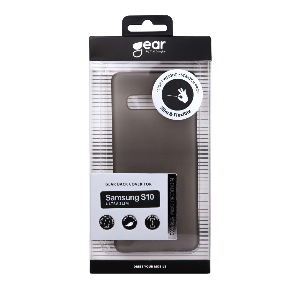 Gear GEAR Samsung Galaxy S10 Skal Ultraslim Svart