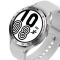  Bezel Skyddande Ring Galaxy Watch4 Classic 44 mm Silver/Svart