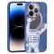  iPhone 14 Pro Skal Spaceman Blå/Beige