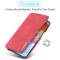 LC.IMEEKE LC.IMEEKE iPhone 15 Plus Fodral Slim Flip Röd