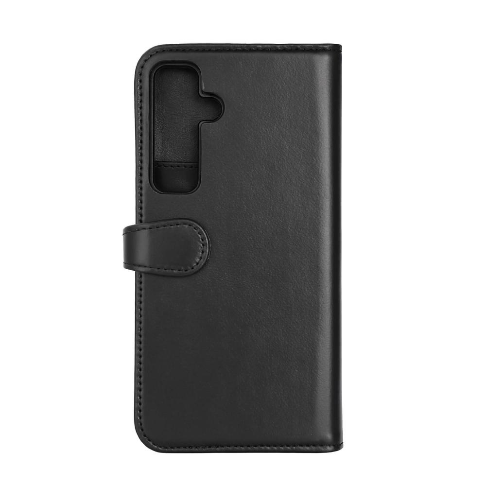 Buffalo Buffalo Samsung Galaxy S24 FE Fodral 2in1 Äkta Läder Svart