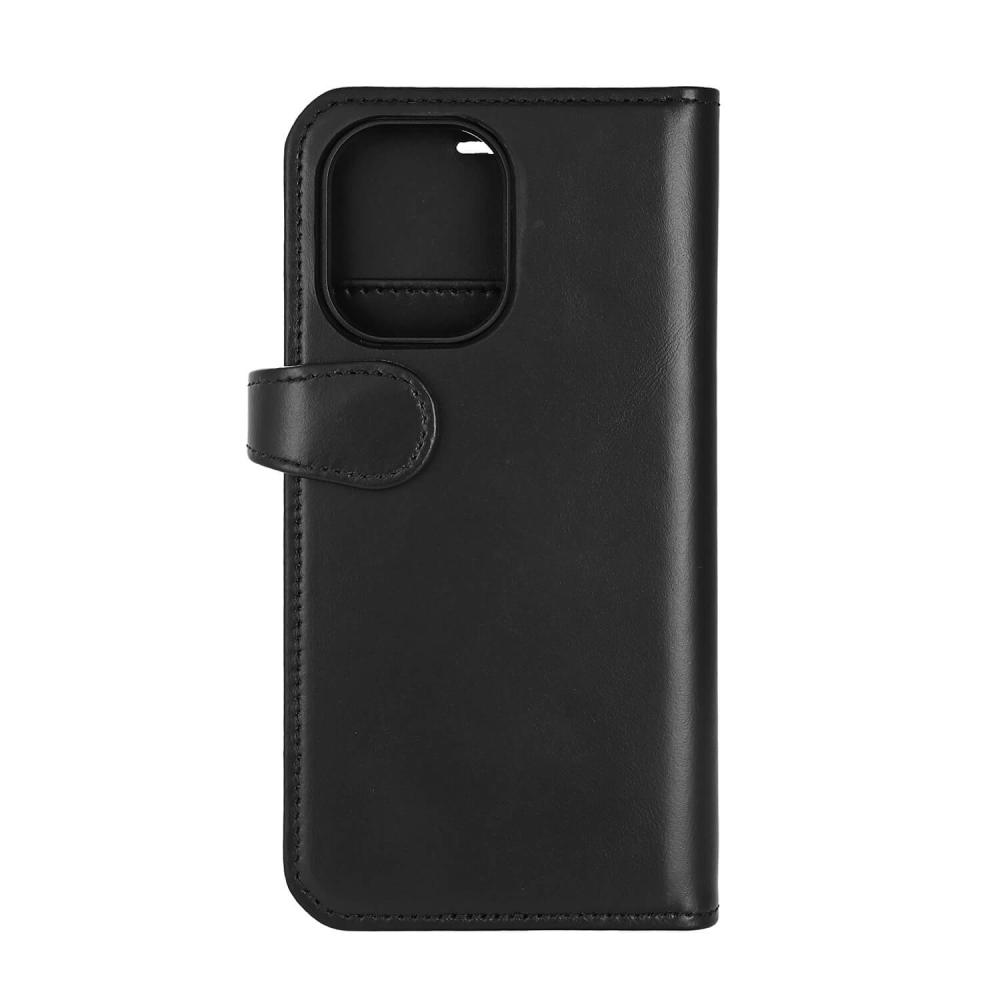 Buffalo Buffalo iPhone 16 Fodral MagSafe 2in1 Äkta Läder Svart
