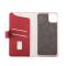 Onsala ONSALA iPhone 11 Pro Max 2in1 Magnet Fodral / Skal Saffiano Red