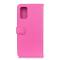  Xiaomi Mi 10T / 10T Pro - Litchi Läder Fodral - Rosa