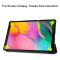 Samsung Galaxy Tab A 10.1 (2019) - Tri-Fold Fodral - Svart