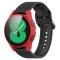  Galaxy Watch FE 4 40 mm Skal Med Skärmskydd Röd