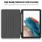  Samsung Galaxy Tab A9 Plus Fodral Tri-Fold Pennhållare Svart