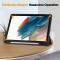  Samsung Galaxy Tab A9 Plus Fodral Tri-Fold Pennhållare Svart