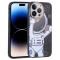  iPhone 14 Pro Skal Spaceman Svart/Beige