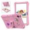  Samsung Galaxy Tab A11 Plus / A9 Plus Skal EVA Kickstand Rosa