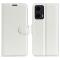  Motorola Moto G35 5G Fodral Litchi Läder Vit