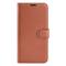  Samsung Galaxy A54 5G Fodral Litchi Läder Brun