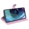  Motorola Moto G71 Fodral Litchi Textur Ljus Rosa