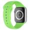 ColorPop Apple Watch 42/44/45/46/49 mm Silikon Armband (M/L) Grön