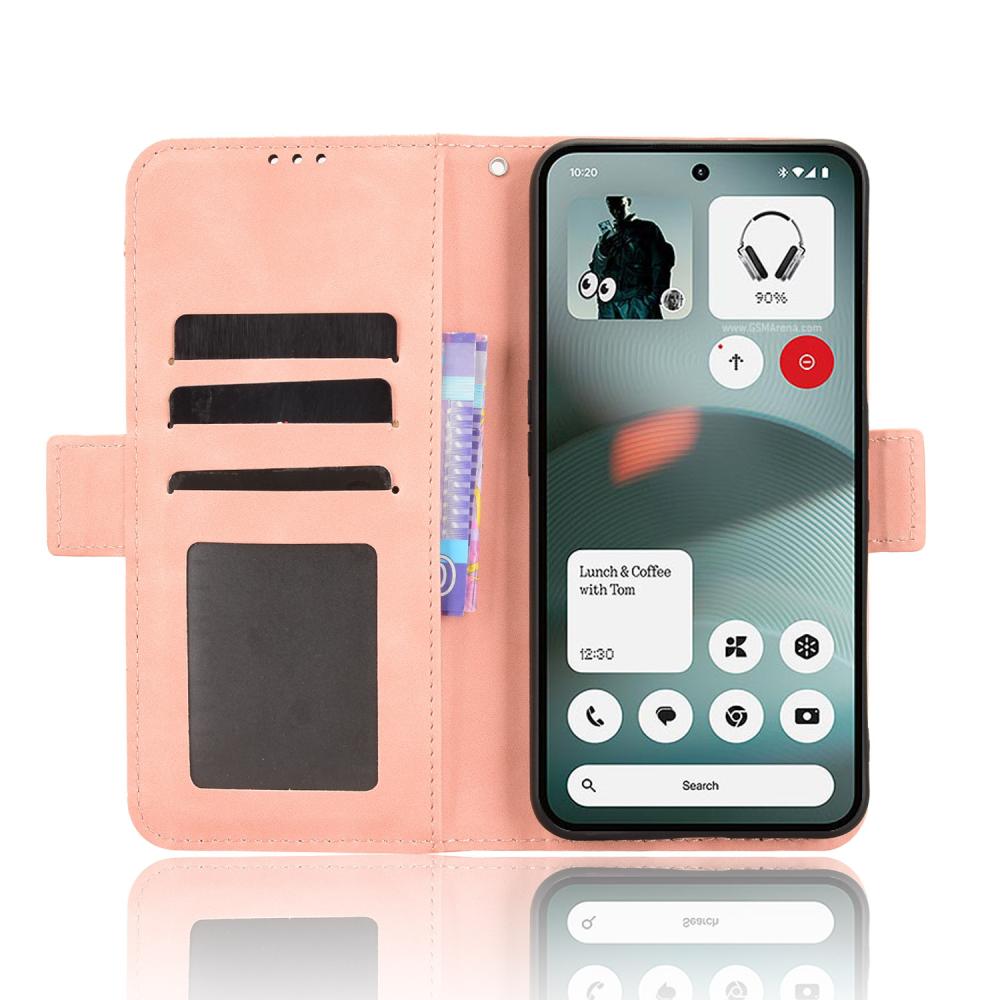  Nothing Phone 3a Lite Fodral Med Avtagbart Kortfodral Läder