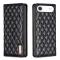 BINFEN BINFEN iPhone Air Fodral Diamond Flip Läder Svart