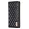 BINFEN BINFEN iPhone Air Fodral Diamond Flip Läder Svart