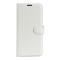  Motorola Moto G35 5G Fodral Litchi Läder Vit