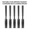  5-PACK Universal Rengöringsborste/Dammborttagare För Laddbox