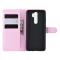  Xiaomi Redmi Note 8 Pro - Litchi Plånboksfodral - Ljus Rosa