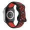 ColorPop Sportarmband Dual-Color Apple Watch 42/44/45/46/49 mm (S/M) Svart/Röd