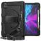  iPad Pro 12.9 Skal 360° Rotation Shockproof Med Rem Svart
