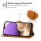  Samsung Galaxy A33 5G Fodral Läder Brun