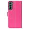  Samsung Galaxy S23 Plus Fodral Litchi Läder Rosa