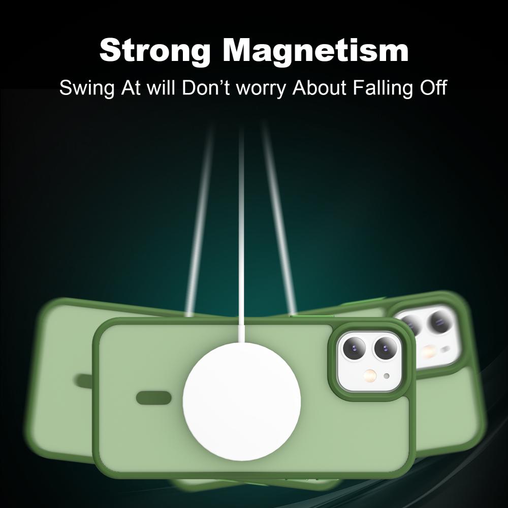 ColorPop ColorPop iPhone 12/12 Pro Skal CH MagSafe Matt Grön
