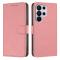  Samsung Galaxy S26 Ultra Fodral Solid Läder Rosa