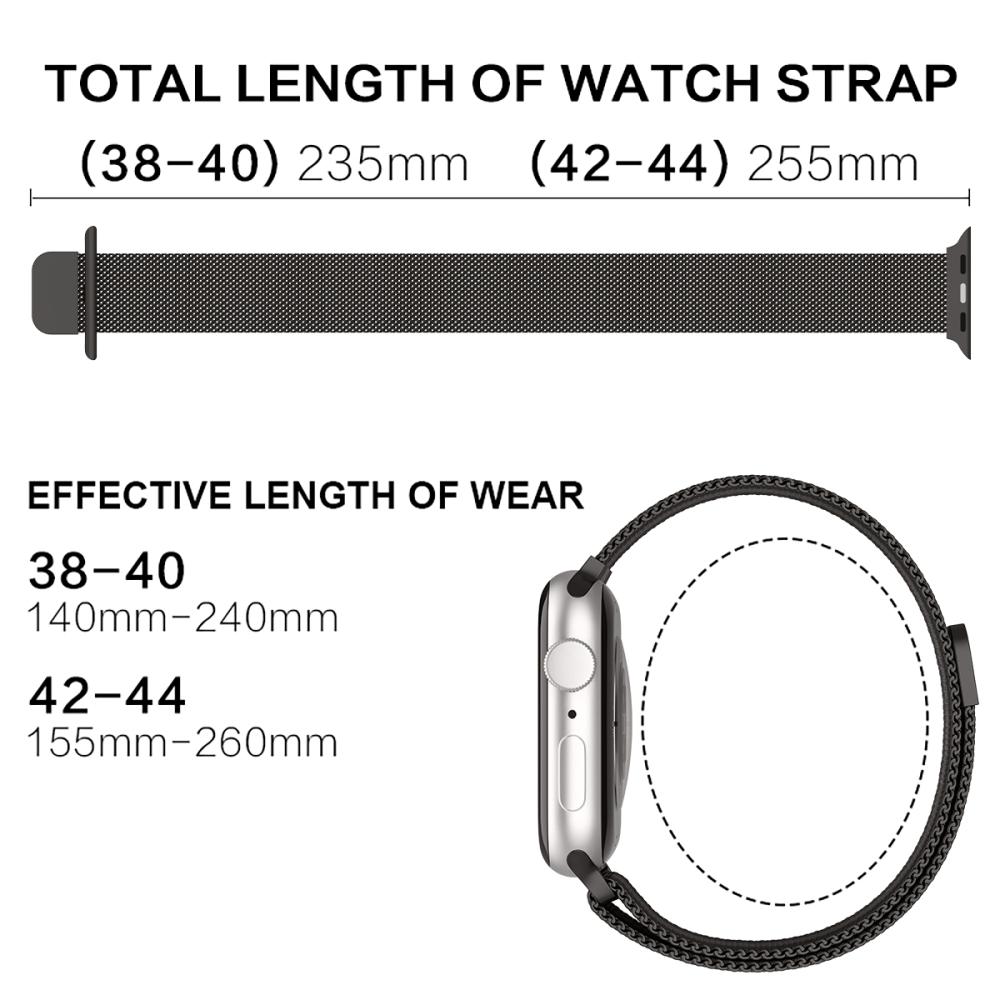 ColorPop ColorPop Milanese Loop Metall Armband Apple Watch 38/40/41/42 mm