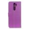  Xiaomi Redmi 9 - Litchi Fodral - Lila