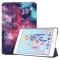  iPad Mini (2019) - Slimfit Tri-Fold Fodral - Cosmic Space