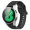  Galaxy Watch FE/4 40 mm Skal Med Skärmskydd Mörk Silver
