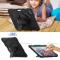  iPad Pro 12.9 Skal 360° Rotation Shockproof Med Rem Svart