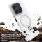  Motorola Edge 60 Pro Skal MagSafe Kickstand Hybrid Vit