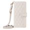  Samsung Galaxy A16 / A26 5G Fodral Rhombus Läder Vit