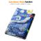  Xiaomi Redmi Pad 2 Fodral Tri-Fold Brush Painting