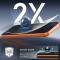 Tech-Protect Tech-Protect Galaxy S25 Ultra 10-PACK Skärmskydd Härdat Glas