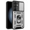  Samsung Galaxy S24 FE Skal CamShield Ring Hybrid Silver