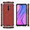  Xiaomi Redmi 9 - Armor Honeycomb Skal - Röd