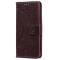 Samsung Galaxy S23 Fodral Mandala Läder Brun