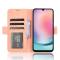  Samsung Galaxy A25 5G Fodral Med Avtagbart Kortfodral Rosa