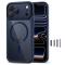 Tech-Protect Tech-Protect iPhone 17 Pro Skal MagSafe MagPeak Deep Blue/Clear