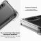 IMAK IMAK Google Pixel 7 Pro Skal Shockproof Airbag Tonad Svart